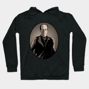 Frankenstein's Monster Portrait (Sepia) Hoodie